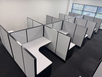 New Office Cubicles. Multiple Colors. 60”x60”x53”H. Free Delivery!
