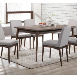 Dining Table Set With 6 Chairs (Free Delivery)