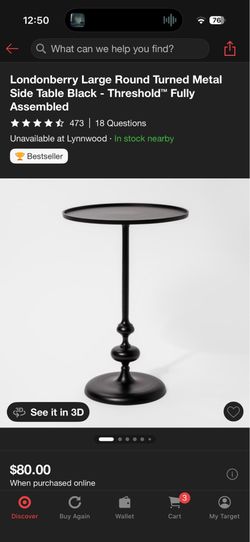 Threshold Accent Table