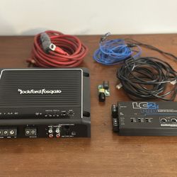 Rockford Fosgate Prime R500X1D Amplifier & Audio Control LC2i 