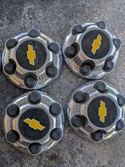 Chevrolet 6lug Center caps