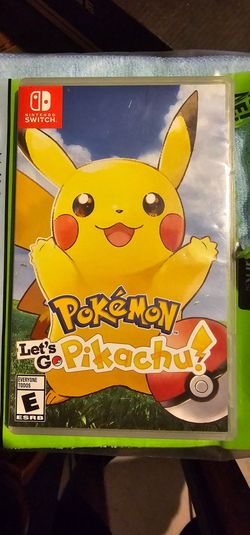 Pokémon Let's Go Pikachu Nintendo Switch