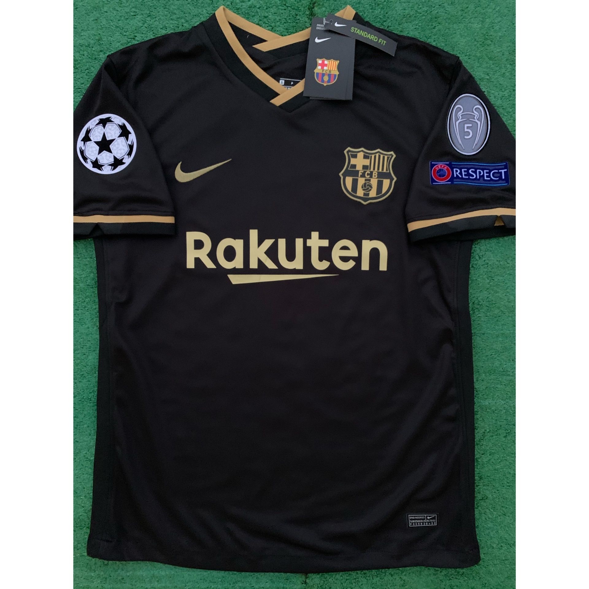 2020/21 FC Barcelona away soccer jersey