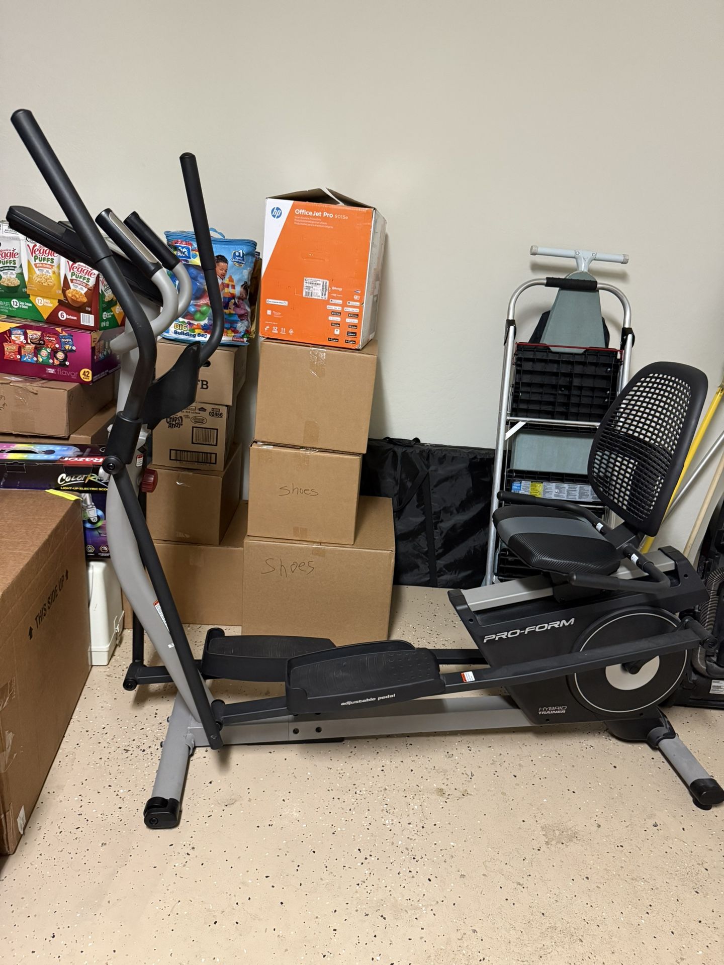 Hybrid Elliptical and Bike