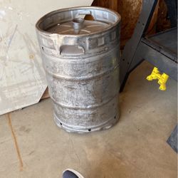 Empty Beer Keg