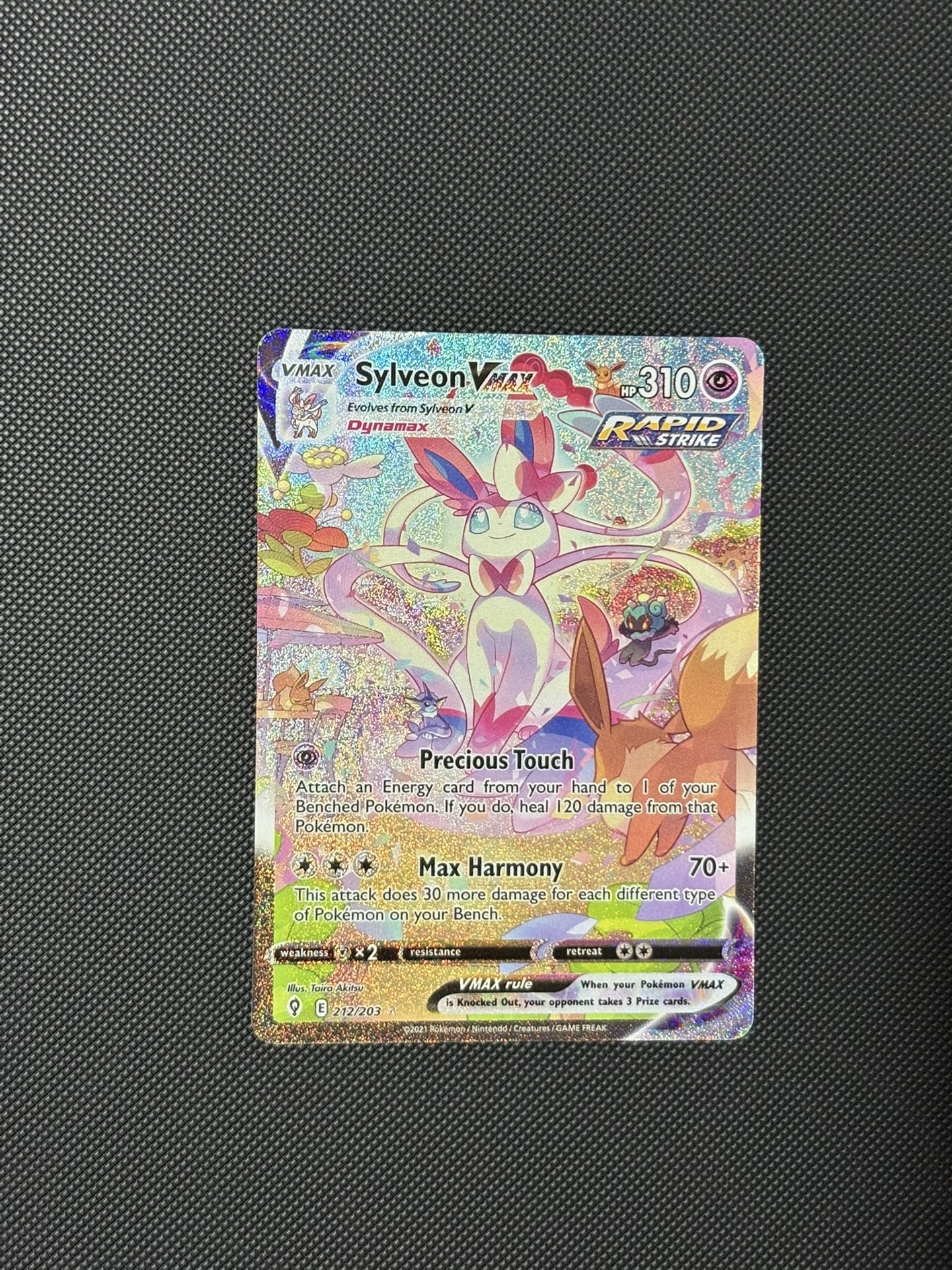 Sylveon VMAX Alt Art Evolving Skies Pokemon Card