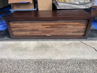 Modern wall-mounted storage TV cabinet