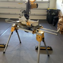 Dewalt 12” Compound Miter Saw With Stand