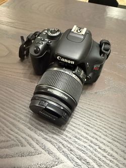 Canon Camera with Lens