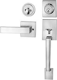 Azdele Front Door Handle Set