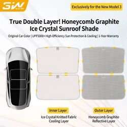2025 New Model 3 Sunroof Shade