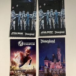 4 Tickets Disneyland or California Adventure Park Genie +