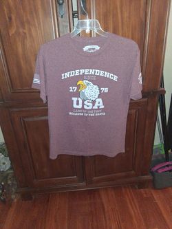 Patriotic Tee, Sz L, Like New