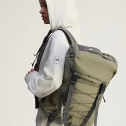 NEW Adidas by Stella McCartney Women's Legacy Green/Almond Backpack $180