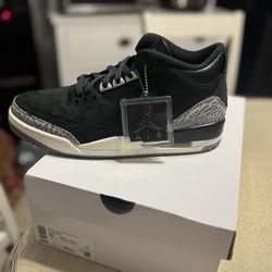 Air Jordan Retro 3 Off Noir