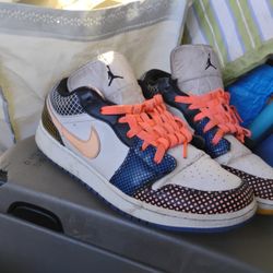 Jordan 1's Low Multicolor