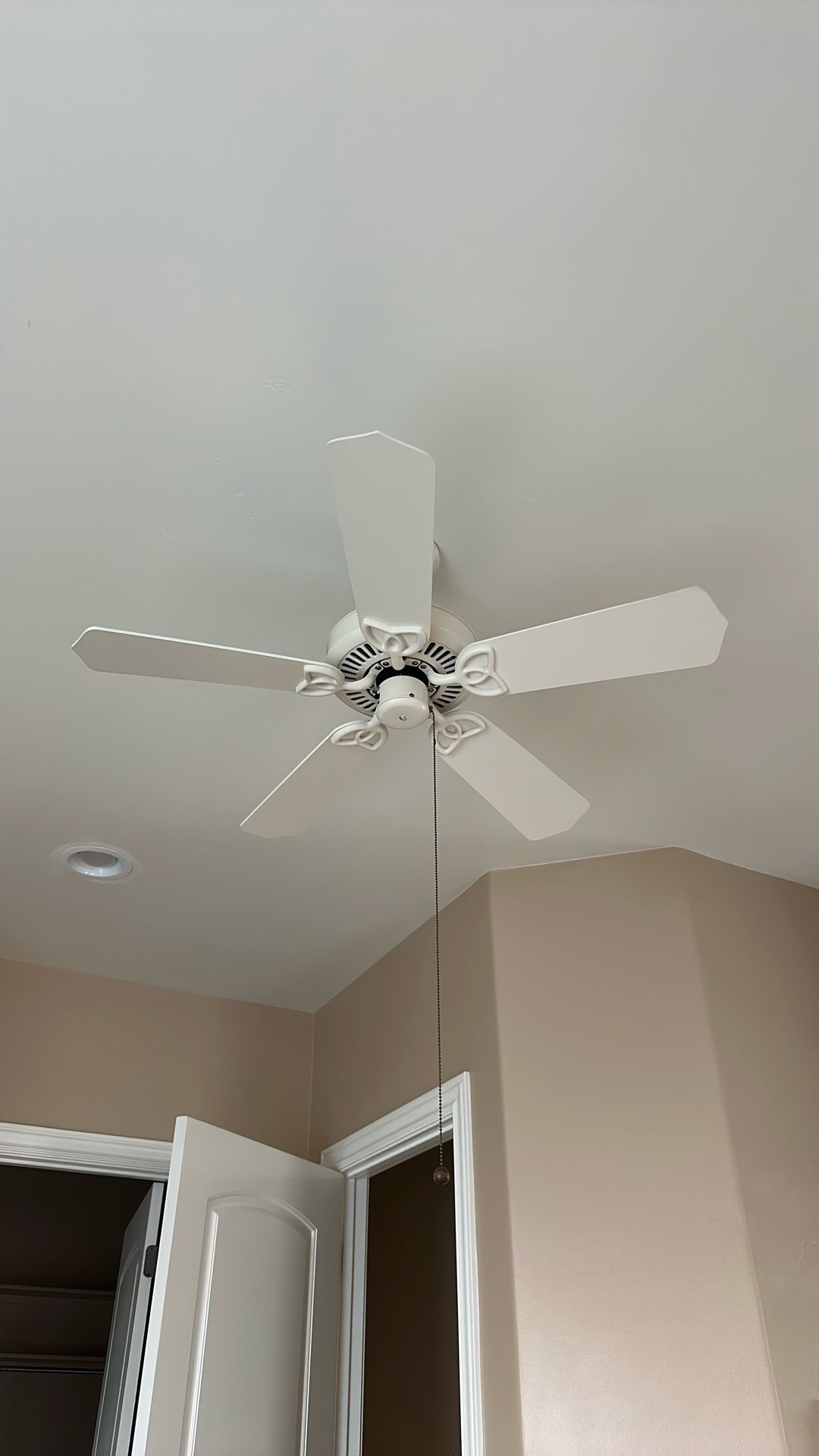Small White Ceiling Fan