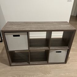 6 Cube Organizer Shelf