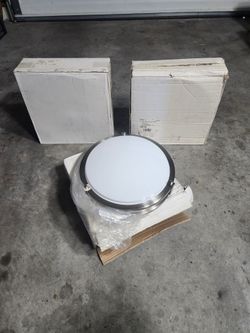 3 .... LED   30W SATURN FIXTURES