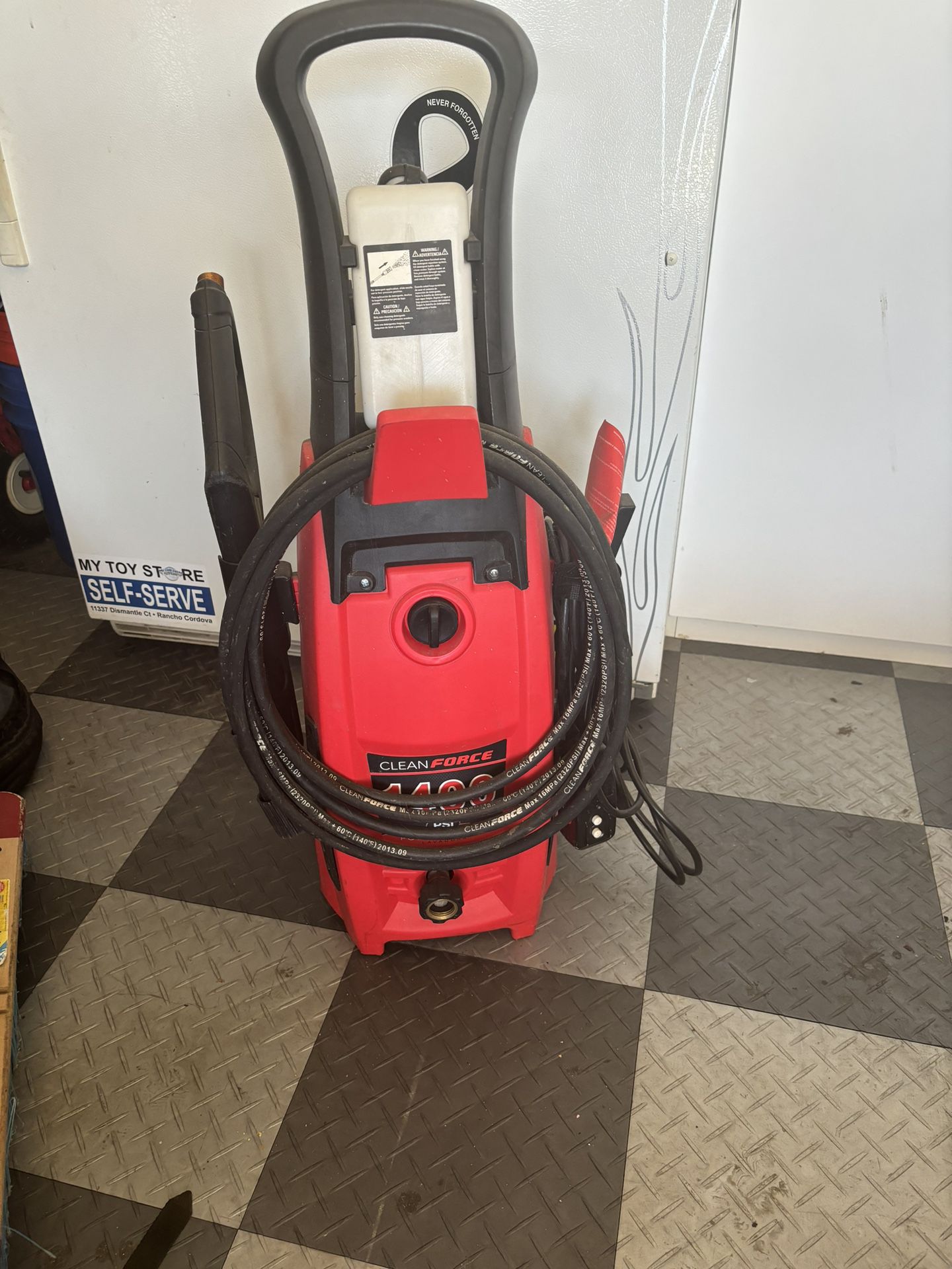 Electric Power Washer 1400 Psi