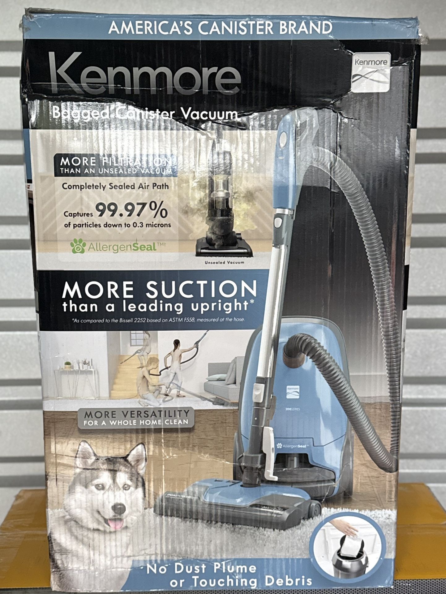 β¨200 Series Kenmore Bagged Canister Vacuum β Powerful Suction! β¨