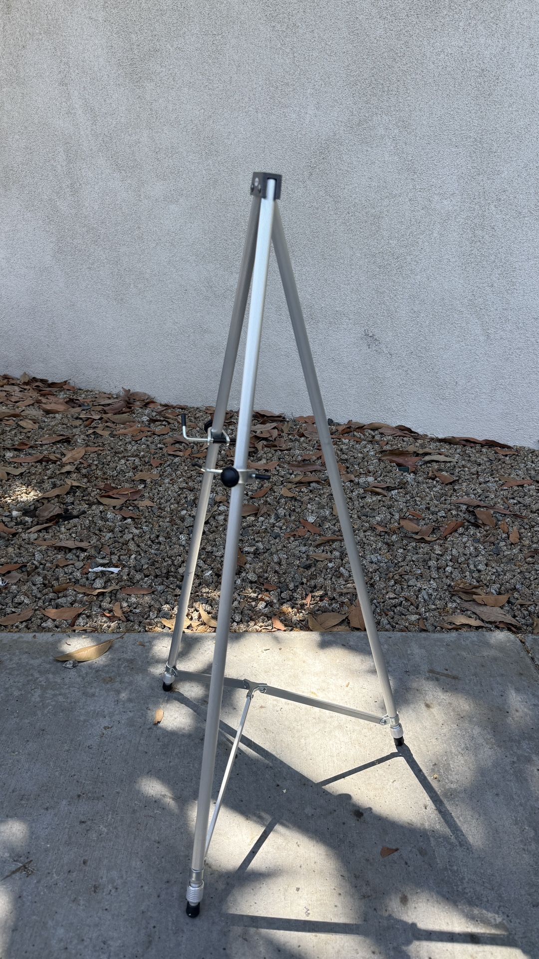 Aluminum Folding Tripod Easel Display Stand Adjustable Poster Holder