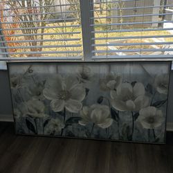 Large Floral Picture