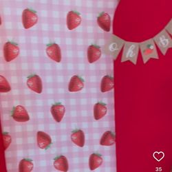 Strawberry Theme Party Decor Bundle 