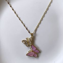 Butterfly  Necklace 