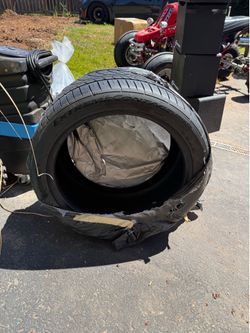 Tires(4) continental extreme contact 315/35/20