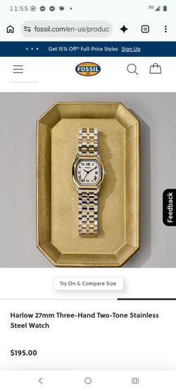 Fossil with the warranty