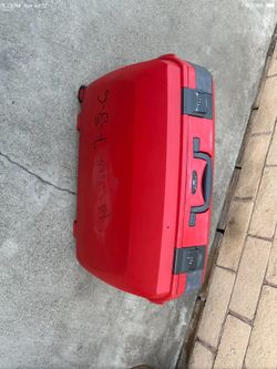 -Red Suitcase-