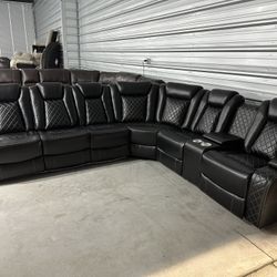 Brand New Power Reclining Sectional Couch