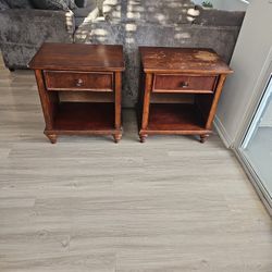 Solid Wood End Tables
