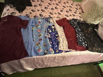 Scrub shirts