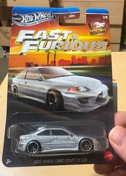 Hot Wheels Honda Civic Coupe Fast & Furious