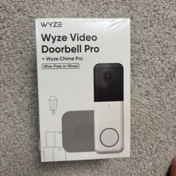 Wyze Video Doorbell Pro And Chime
