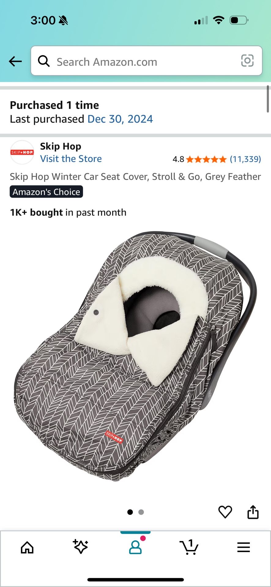 winter car seat cover