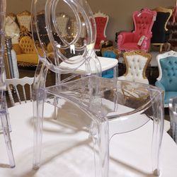 Oval Clear Chairs ( Ask For Jose)
