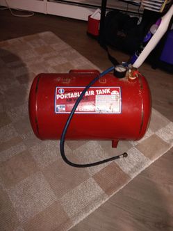 9 gal portable air tank
