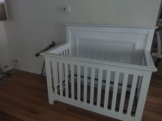 Baby bed and changing table