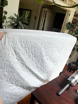 Free full size mattress and bed frame