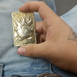 23k Gold Plated Pokemon Card