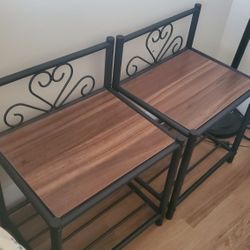 Set Of 2 Nightstands Or End Tables