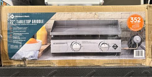 Members Mark 22” tabletop griddle