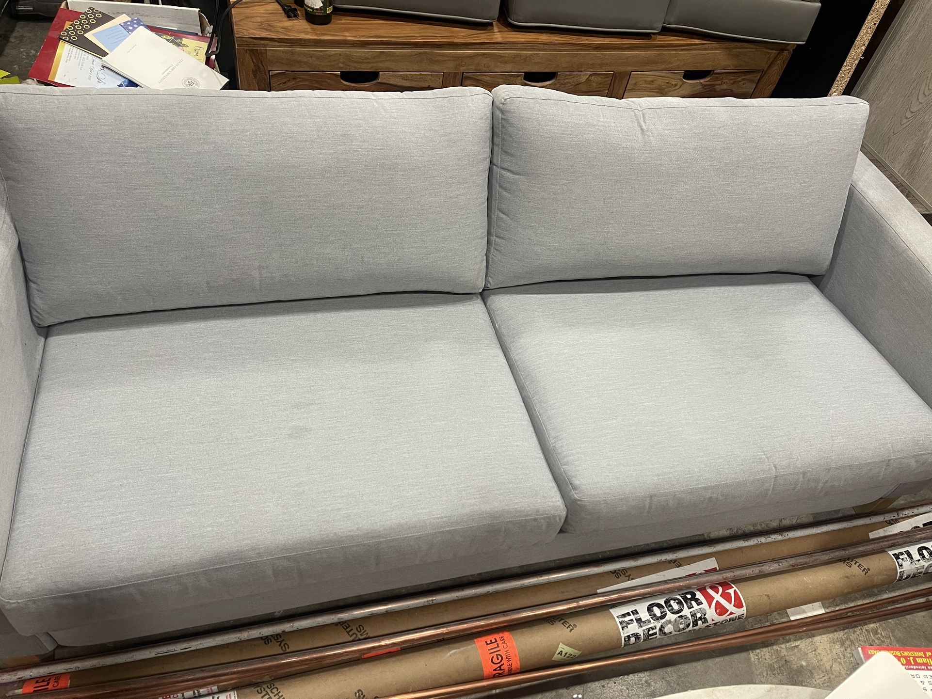 Grey IKEA Couch 