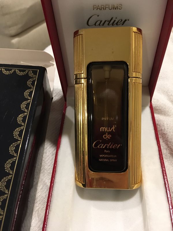 Vintage Cartier Parfum Must De Cartier For Sale In Merion Station