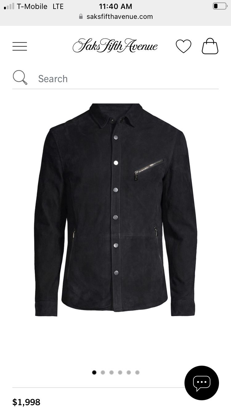 John Varvatos Shirt Jacket