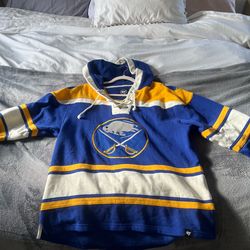 Buffalo Sabres '47 Superior Lacer Team Pullover Hoodie - Royal