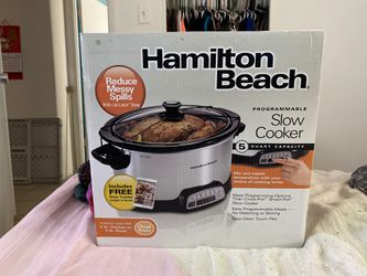 Hamilton beach - Slow cooker 5 quarts New In Box Never Used 